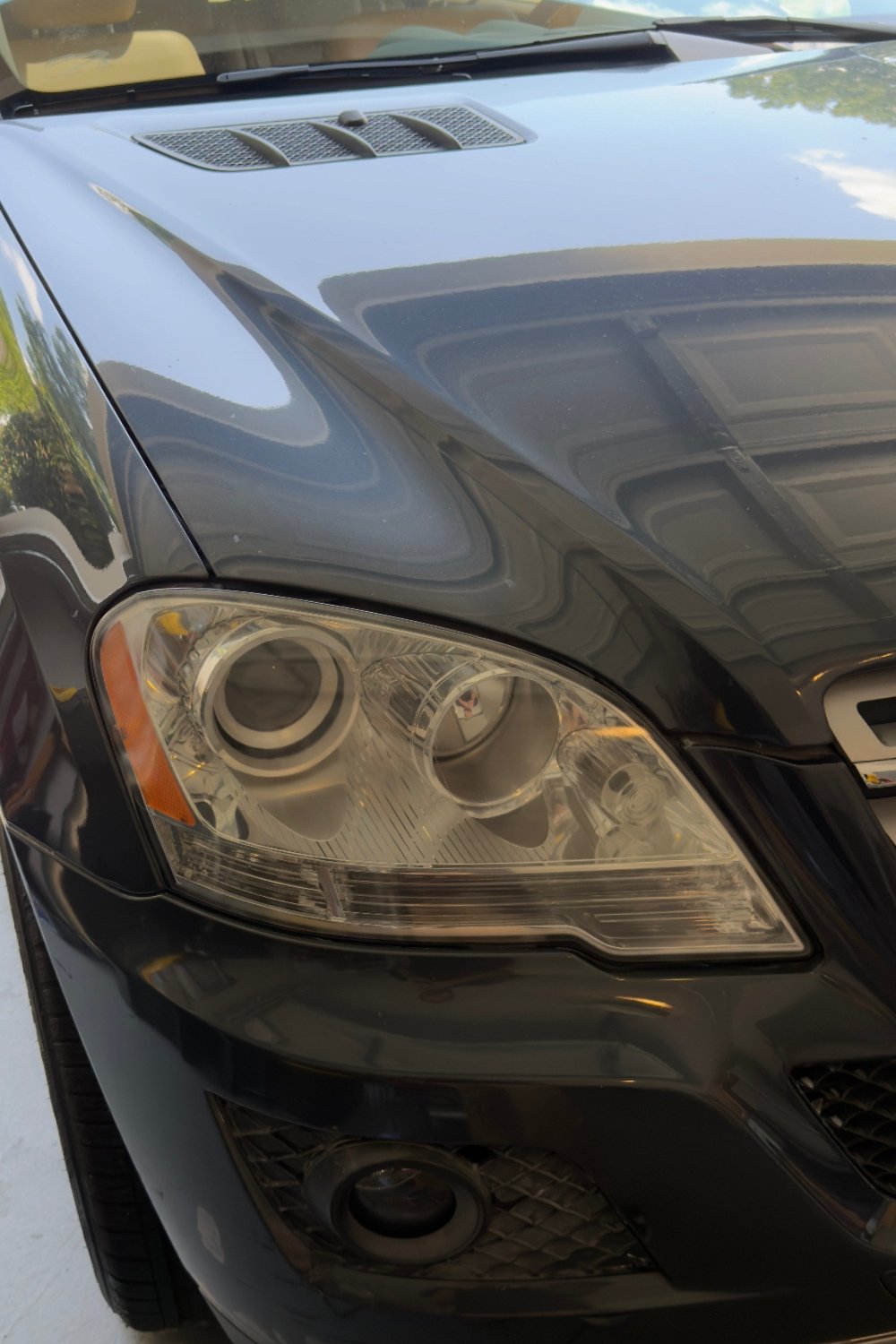 Headlight restoration project 5 after service