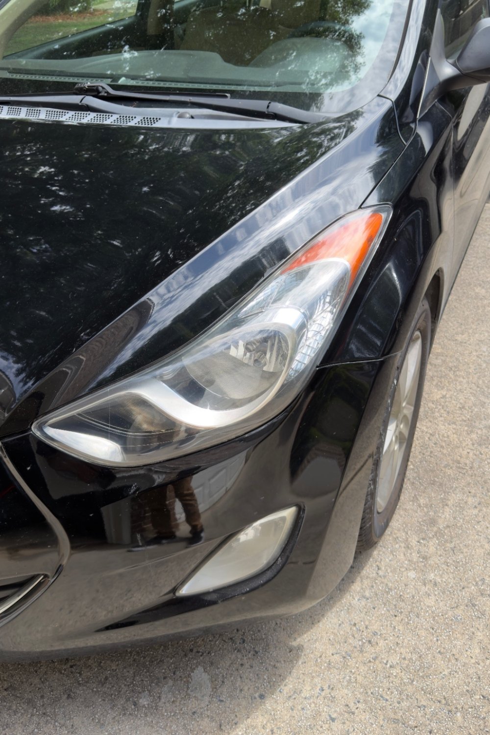 Headlight restoration project 3 after service