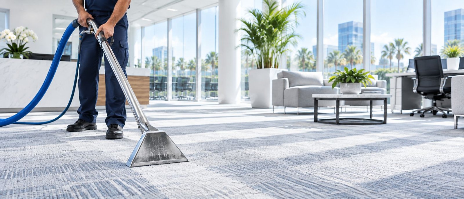 Commercial carpet cleaning